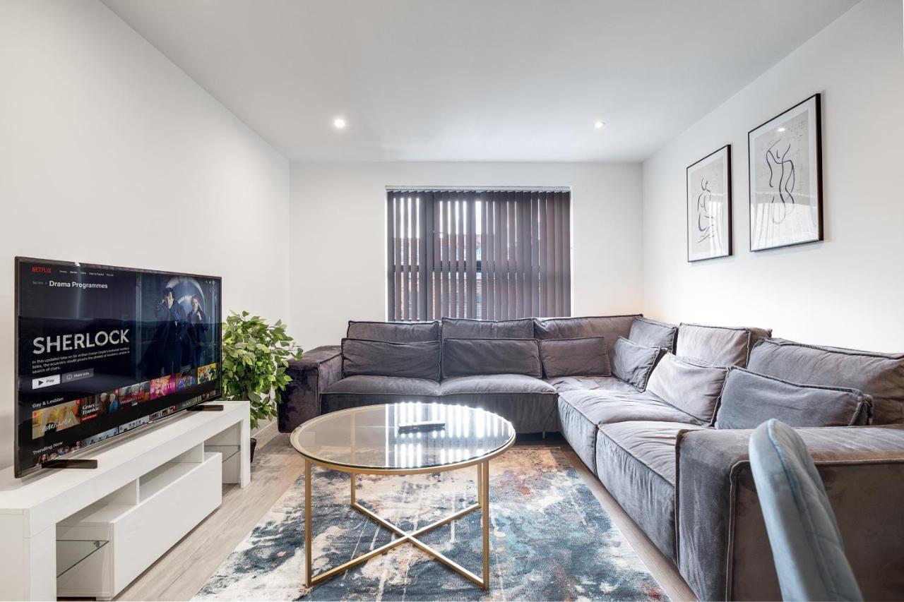 Ebra Stays - Choice Of 2 Or 3 Individual Beds - Luxury New Build Apartment ✪ City Centre, Digbeth ✓ Smart Tv'S & Large Corner Sofa - Birmingham Exterior foto