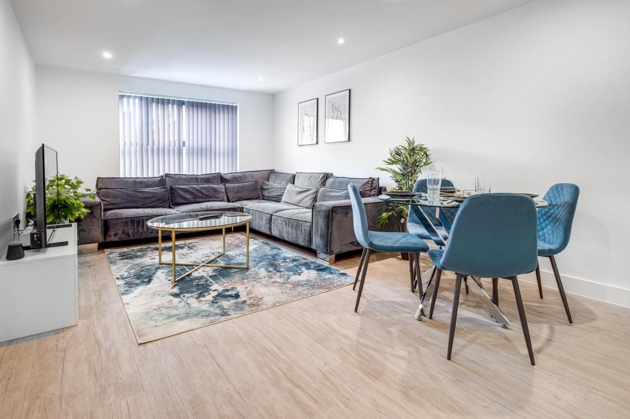 Ebra Stays - Choice Of 2 Or 3 Individual Beds - Luxury New Build Apartment ✪ City Centre, Digbeth ✓ Smart Tv'S & Large Corner Sofa - Birmingham Exterior foto